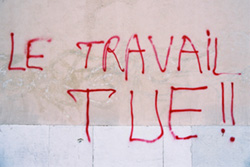 le travail tue à Marseille